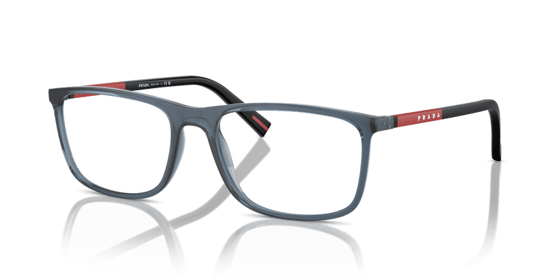 Prada Linea Rossa PS 03QV in Transparent Avio (CZH1O1) - Alternate View