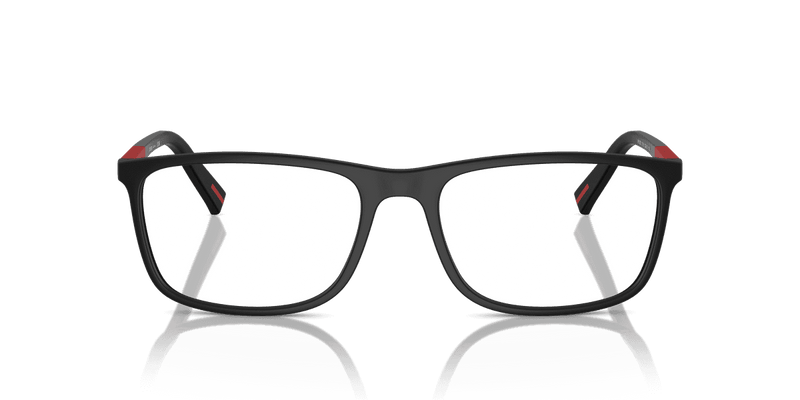 Prada Linea Rossa PS 03QV in Black Rubbered (DG01O1) - Alternate View