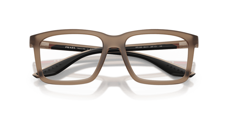 Prada Linea Rossa PS 03SV in Frosted Brown (29F1O1) - Alternate View