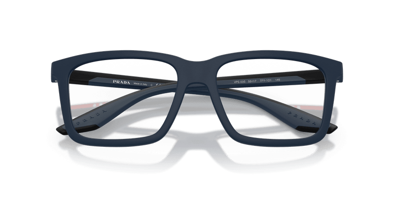 Prada Linea Rossa PS 03SV in Blue Rubber (TFY1O1) - Alternate View