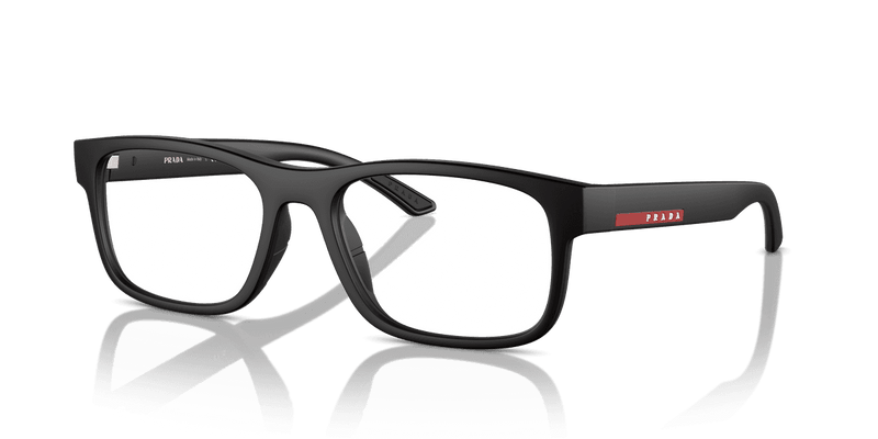 Prada Linea Rossa PS 04QV in Black Rubbered (DG01O1) - Alternate View