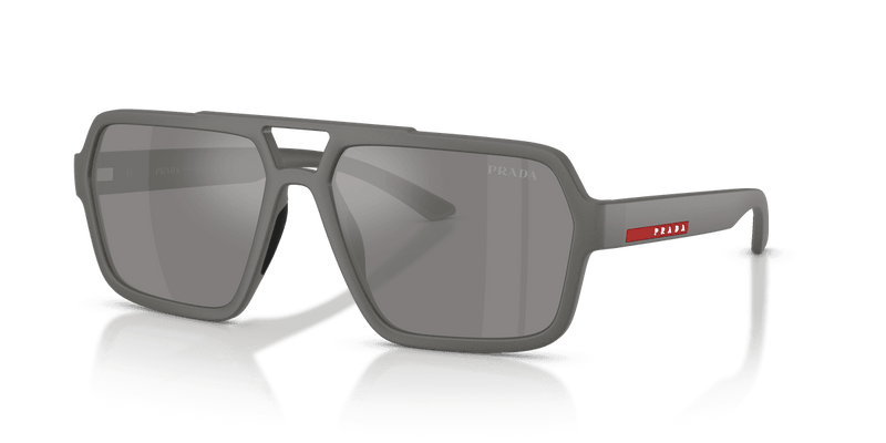 Prada Linea Rossa PS A06S in Grey Metal / Grey Mirror Silver (16X7W1) - Alternate View