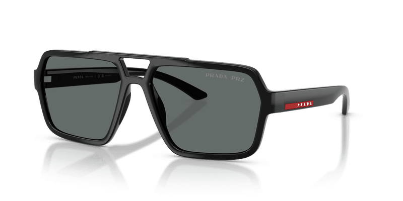 Prada Linea Rossa PS A06S in Black / Polar Dark Grey (1AB02G) - Alternate View
