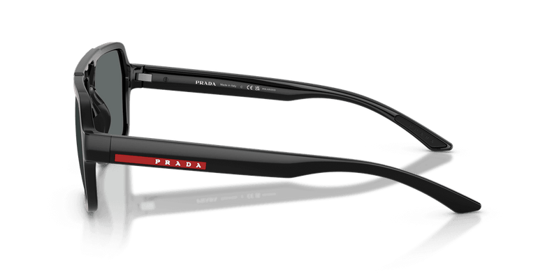 Prada Linea Rossa PS A06S in Black / Polar Dark Grey (1AB02G) - Alternate View