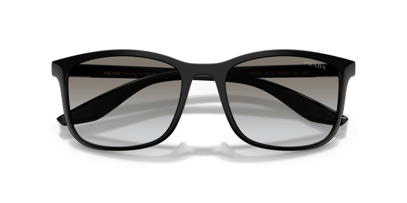 Prada Linea Rossa PS A08S in Black / Grey Gradient (1AB0A7) - Alternate View