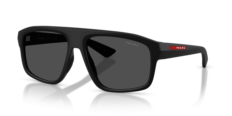 Prada Linea Rossa PS B02S in Matte Black / Dark Grey (1BO06F) - Alternate View