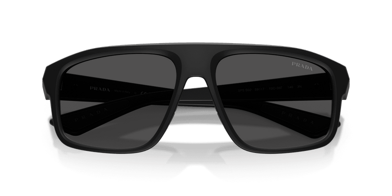 Prada Linea Rossa PS B02S in Matte Black / Dark Grey (1BO06F) - Alternate View