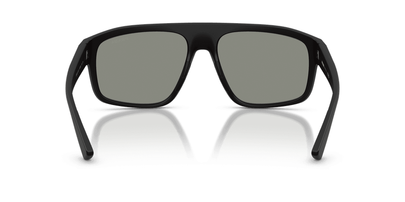 Prada Linea Rossa PS B02S in Matte Black / Dark Grey Mirror Blue/Red (1BO08F) - Alternate View