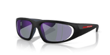 Matte Black / Dark Blue Mirror Violet (1BO10J)