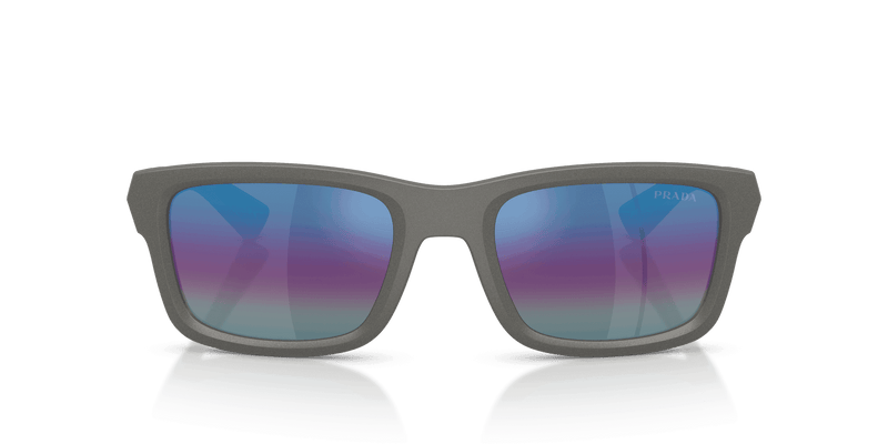 Prada Linea Rossa PS B10S in Silver Metal / Violet Gradient Silver (16X50Z) - Alternate View