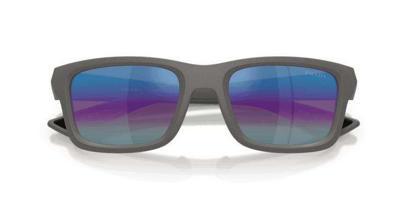 Prada Linea Rossa PS B10S in Silver Metal / Violet Gradient Silver (16X50Z) - Alternate View