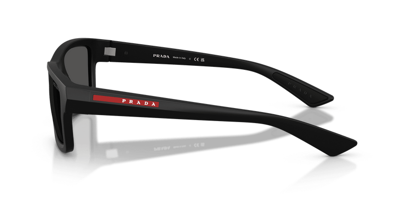 Prada Linea Rossa PS B10S in Matte Black / Dark Grey (1BO08Z) - Alternate View