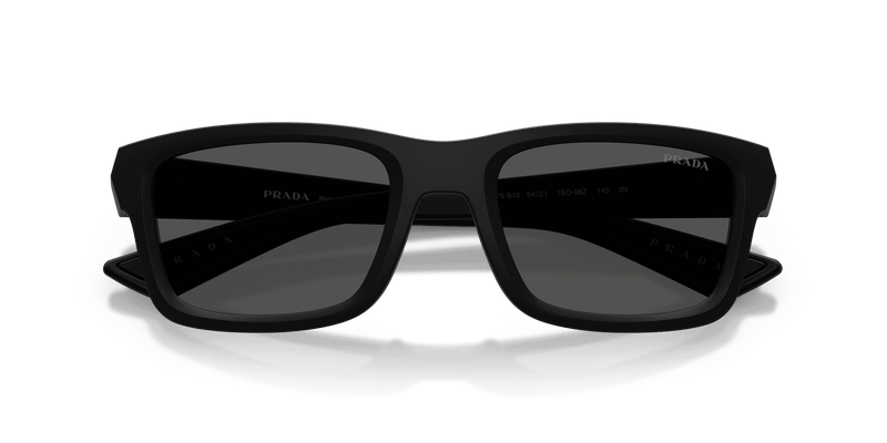 Prada Linea Rossa PS B10S in Matte Black / Dark Grey (1BO08Z) - Alternate View