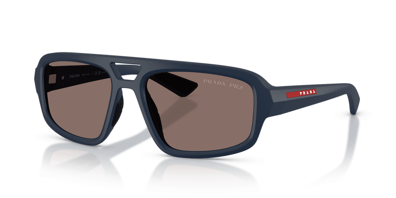 Prada Linea Rossa PS B11SU in Rubber Blue / Dark Polar (TFY05C) - Alternate View
