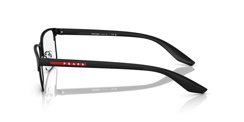 Prada Linea Rossa PS 50PV in Matte Black / Demo Lens (1BO1O1) - Back View