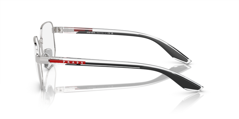 Prada Linea Rossa PS 50QV in Silver / Demo Lens (1BC1O1) - Alternate View