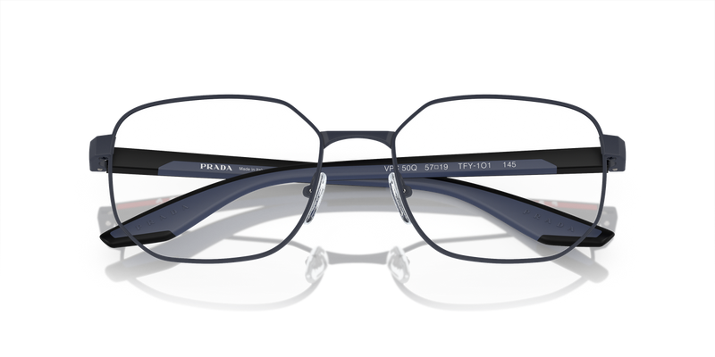 Prada Linea Rossa PS 50QV in Blue Rubber / Demo Lens (TFY1O1) - Alternate View