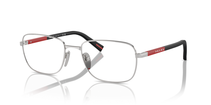 Prada Linea Rossa PS 52QV in Silver / Demo Lens (1BC1O1) - Alternate View