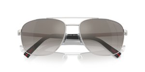 Silver / Gradient Grey Mirror Silver (1BC02M)