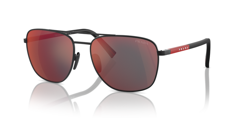 Prada Linea Rossa PS 54ZS in Rubbered Black - Alternate View