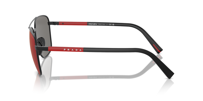Prada Linea Rossa PS 54ZS in Rubbered Black - Alternate View