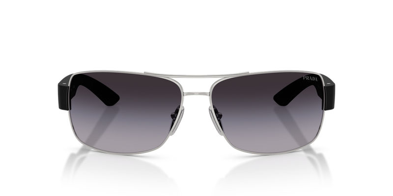 Prada Linea Rossa PS B52S in Silver / Grey Gradient (1BC09U) - Alternate View