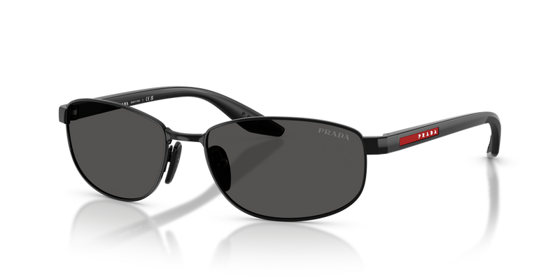 Prada Linea Rossa PS B53S in Black / Full Black (1AB08Z) - Front View
