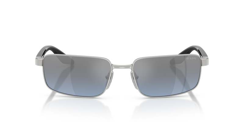 Prada Linea Rossa PS B54S in Silver / Blue/Silver Mirror (1BC11A) - Alternate View