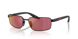 Matte Black / Red Polarized (1BO07A)