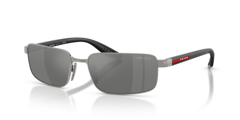 Prada Linea Rossa PS B54S in Metal Grey / Grey/Silver (5AV41A) - Alternate View