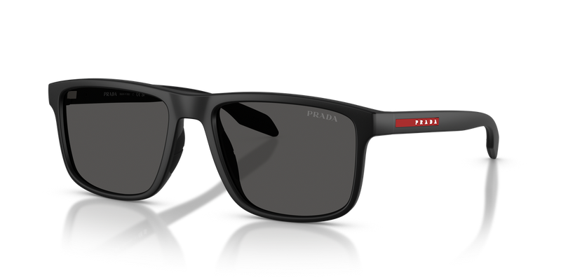 Prada Linea Rossa PSC01SF in Matte Black - Front View