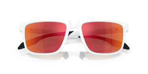 Matte White / Brown Mirror Orange (28U91D)
