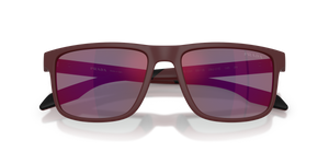 Matte Brown / Dark Grey Mirror Red (29U21E)