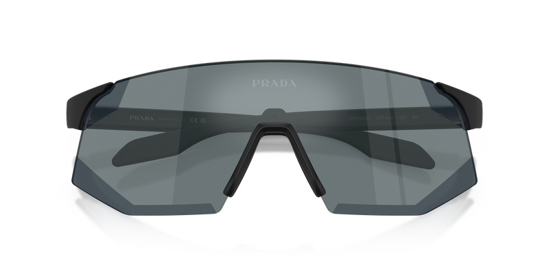 Prada Linea Rossa PSC03SU in Matte Black - Side View