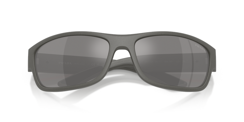 Prada Linea Rossa PSC04S in Metal Grey - Side View
