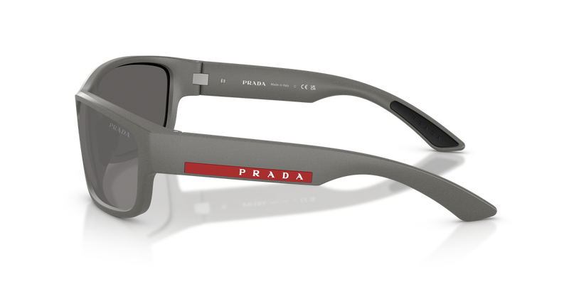 Prada Linea Rossa PSC04S in Metal Grey - Back View