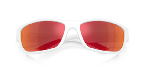 Matte White / Brown Mirror Orange (AAI91D)