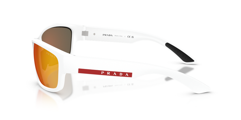 Prada Linea Rossa PSC04S in Matte White - Alternate View