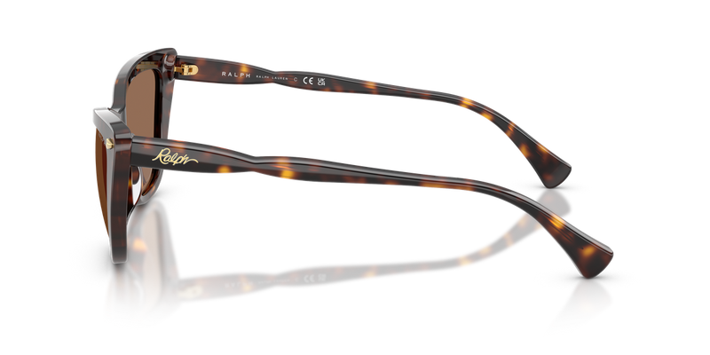 Ralph RA5346U in Shiny Dark Havana / Brown (500373) - Alternate View