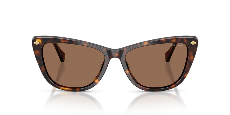 Ralph RA5346U in Shiny Dark Havana / Brown (500373) - Alternate View