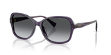 Blue Transparent / Gradient Grey Polarized (6345T3)