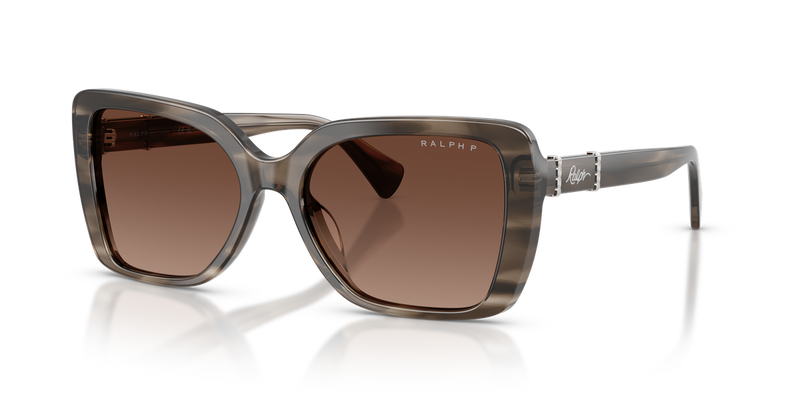 Ralph RA5356U in Grey/Crystal Striped - Alternate View