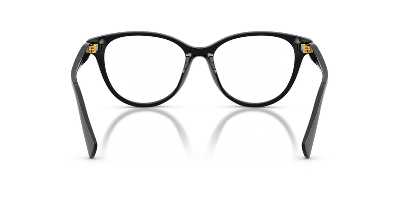 Ralph RA7198U in Shiny Black - Temple Detail