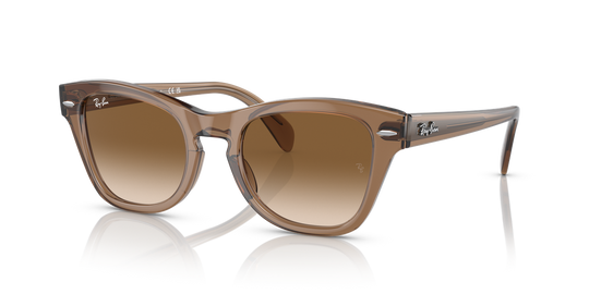 Ray-Ban RB0707S - Transparent Light Brown / Brown (664051)