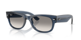Transparent Dark Blue / Clear Gradient Grey (684532)