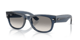 Transparent Dark Blue / Clear Gradient Grey (684532)