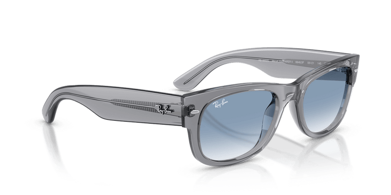 Ray-Ban MEGA WAYFARER II RB0832S in Grey / Clear Gradient Blue (68463F) - Alternate View