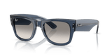Transparent Dark Blue / Clear Gradient Grey (684532)