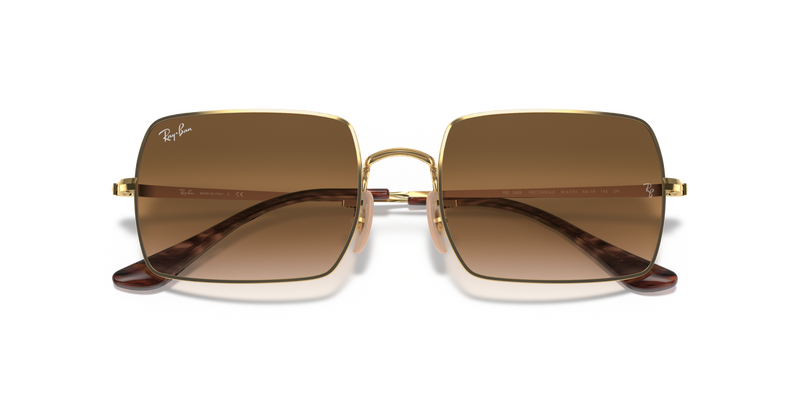 Ray-Ban RECTANGLE in Arista Gold - Side View