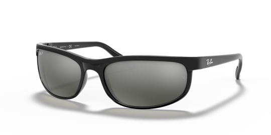 Ray-Ban PREDATOR 2 - Black / Grey Polarized (601/W1)